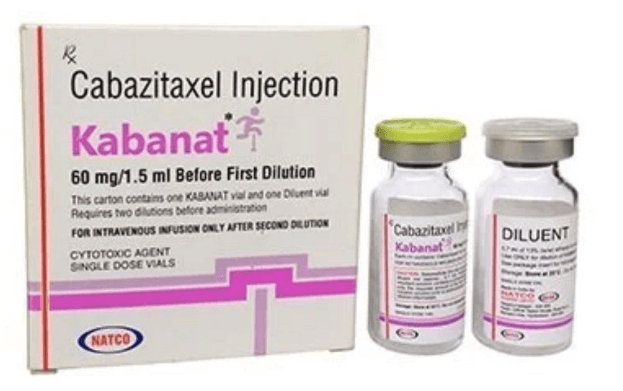 Kabanat 60mg/1.5ml Điều trị ung thư tuyến tiền liệt cho nam giới